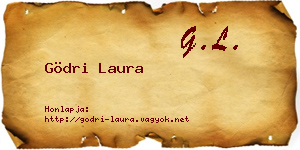 Gödri Laura névjegykártya